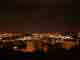 View towards the Bishops Palace at night